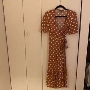 Polka Dot wrap dress